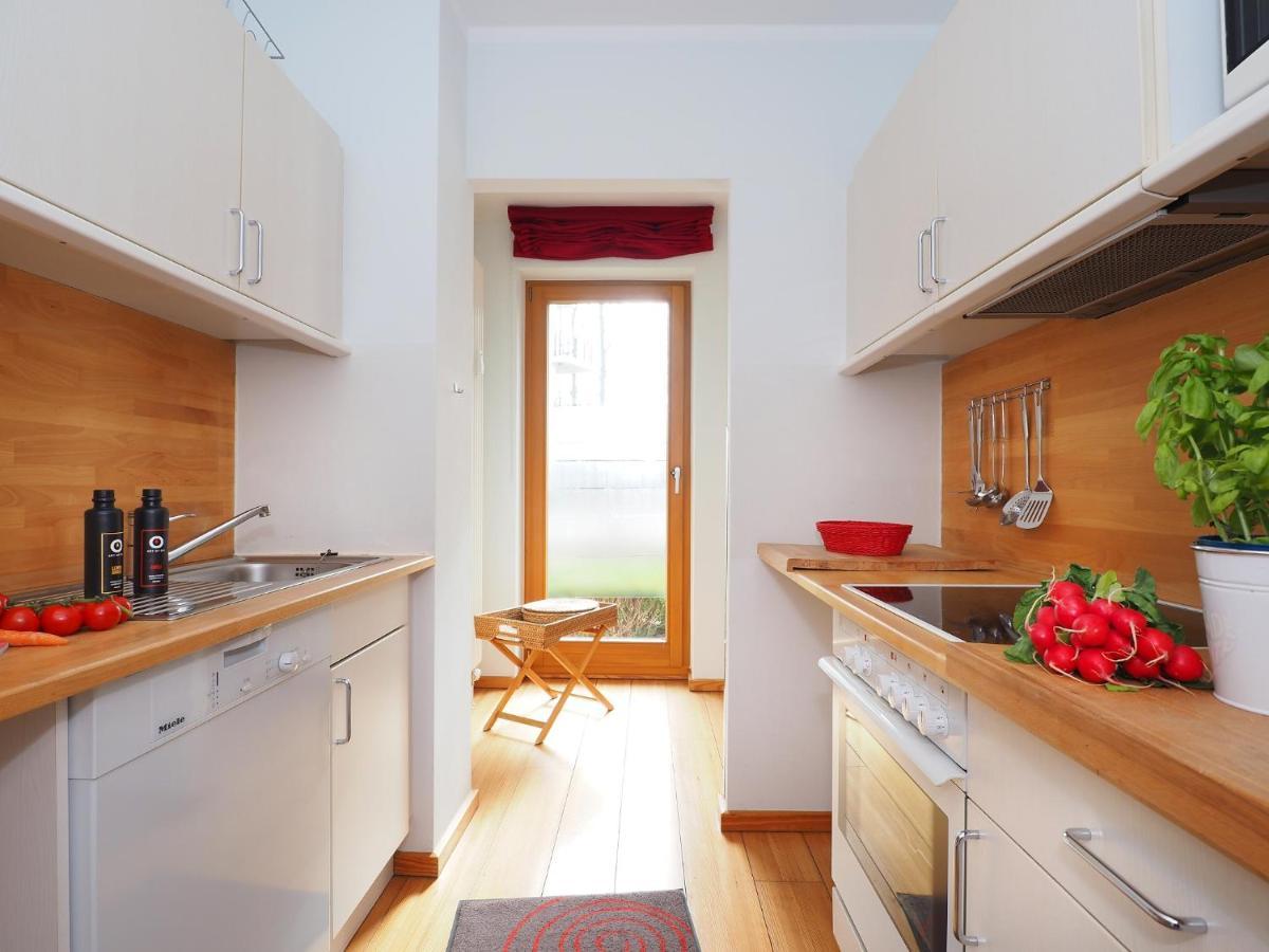 Kaiservillen Heringsdorf - Ferienwohnung Mit 1 Schlafzimmer Und Terrasse D201 Luaran gambar