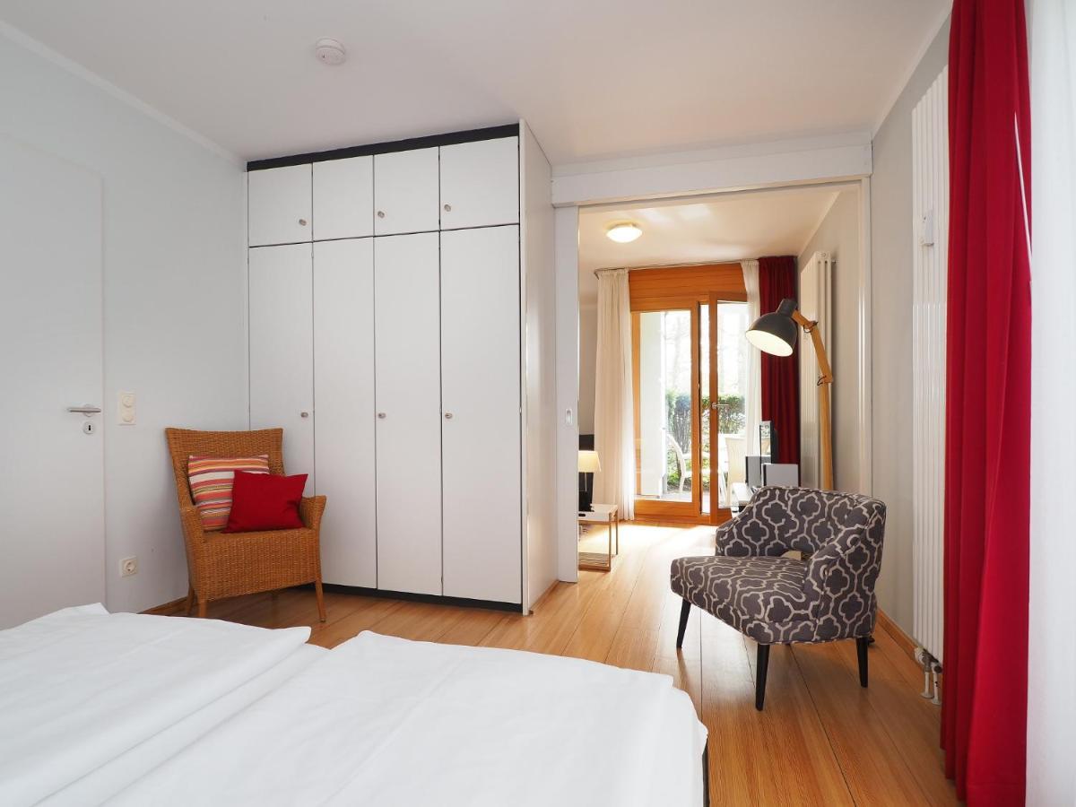 Kaiservillen Heringsdorf - Ferienwohnung Mit 1 Schlafzimmer Und Terrasse D201 Luaran gambar